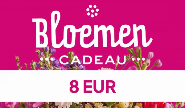 Bloemen Cadeau Gift Card 8 EUR