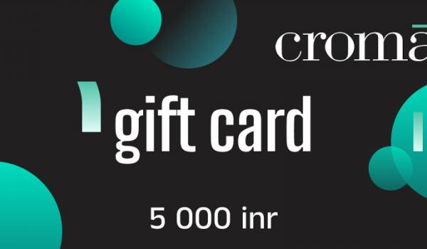 Croma Gift Card 5000 INR
