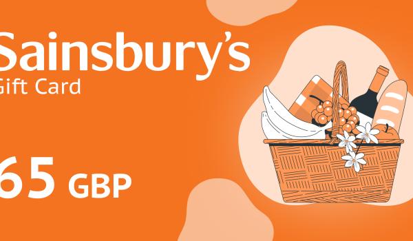 Sainsburys Gift Card 65 GBP