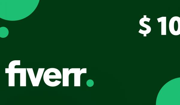 Fiverr Gift Card 10 USD