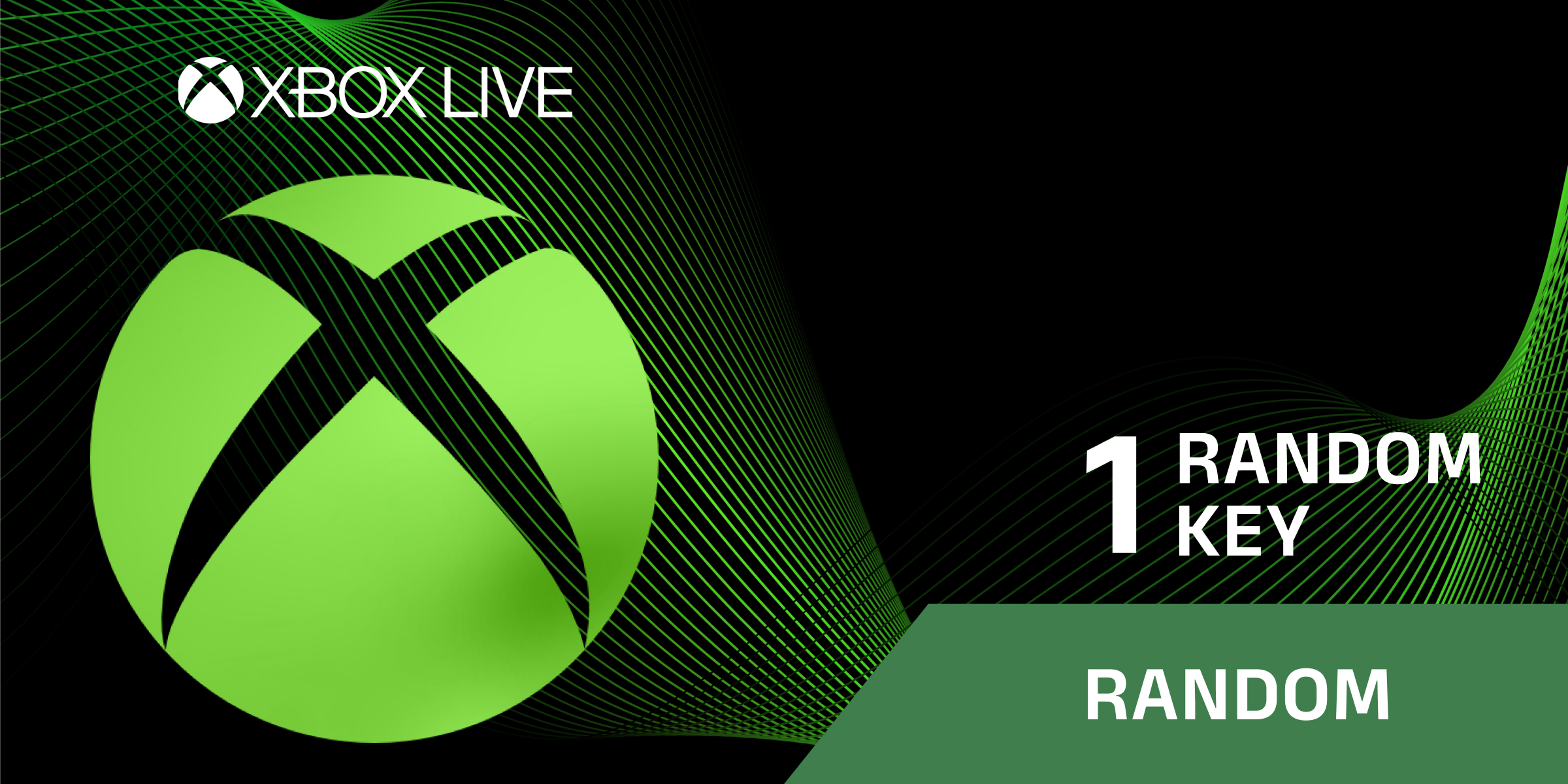 Random Xbox Live 1 Key