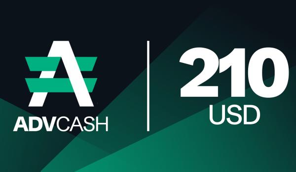 Advanced Cash Gift Card 210 USD