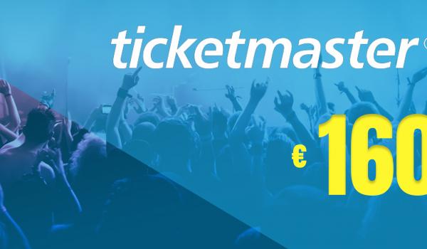Ticketmaster Gift Card 160 EUR