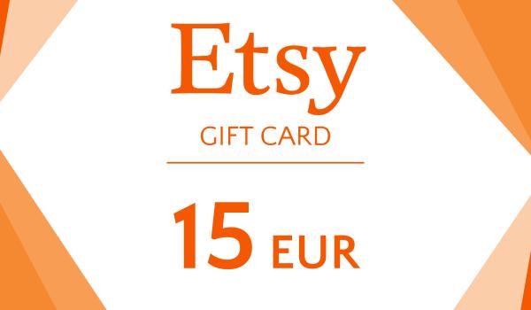 Etsy Gift Card 15 EUR