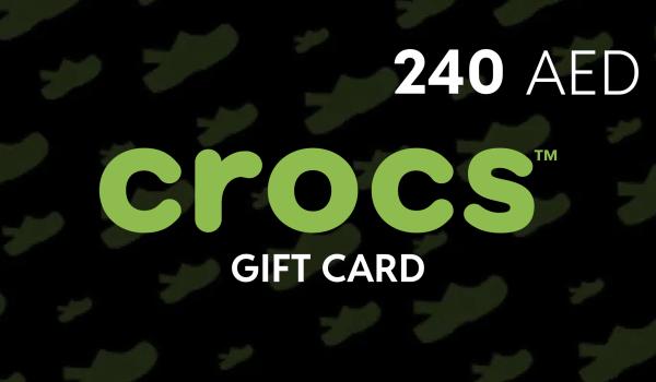 Crocs Gift Card 240 AED