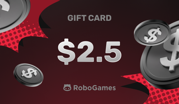 RoboGames Gift Card 2.5 USD