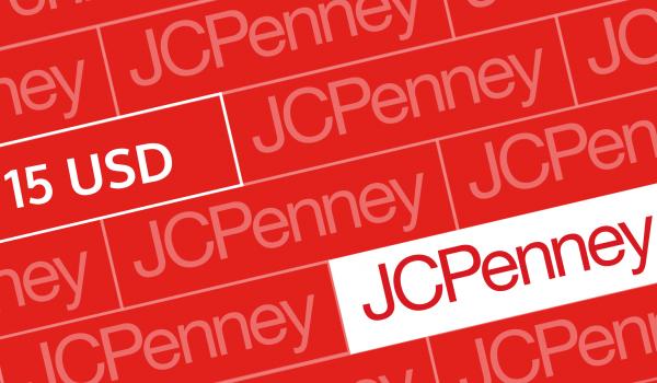 Jcpenny Gift Card 15 USD