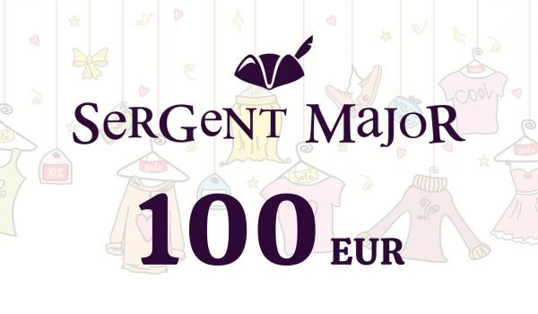 Sergent Major Gift Card 100 EUR