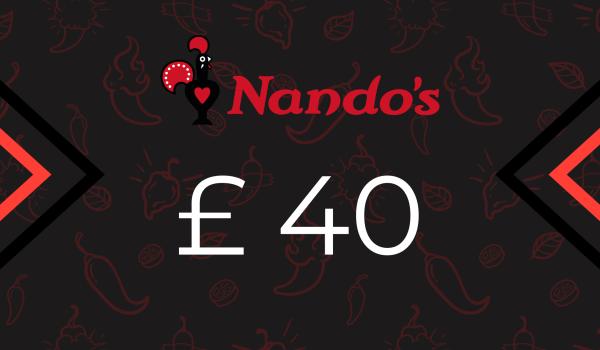 Nandos Gift Card 40 GBP