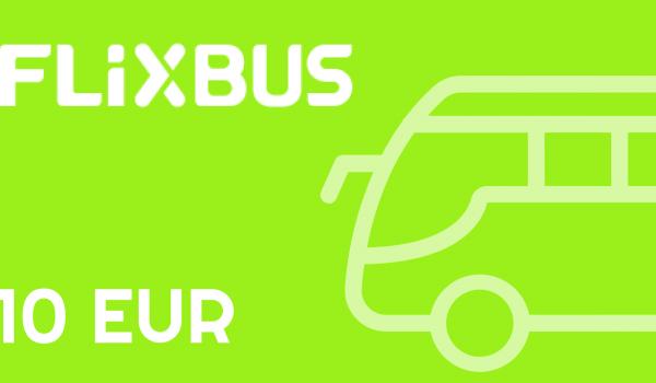 FLIXBUS Gift Card 10 EUR