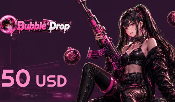 BubbleDrop Gift Card 50 USD