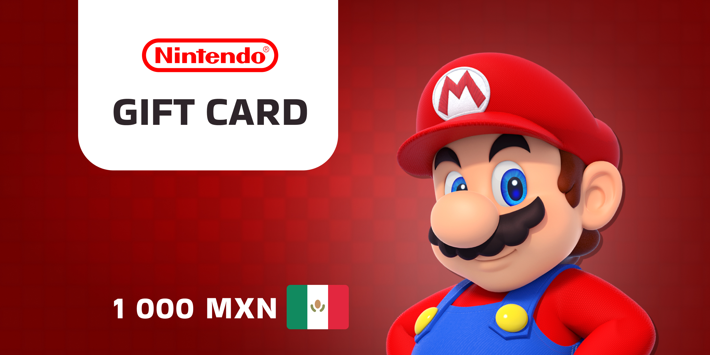 Nintendo eShop Card 1000 MXN