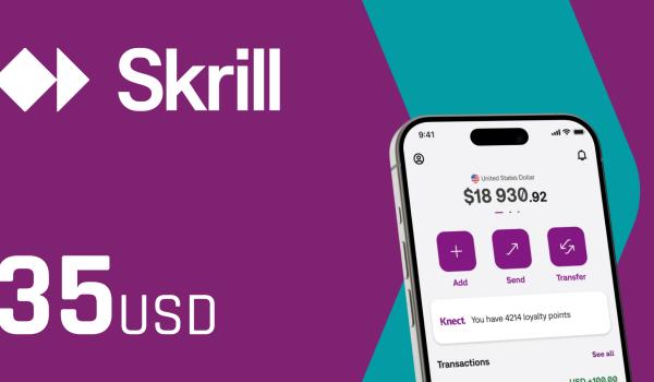 Skrill Gift Card 35 USD