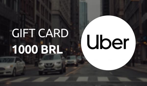 Uber Gift Card 1000 BRL
