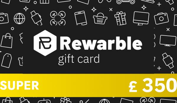 Rewarble Super Gift Card 350 GBP