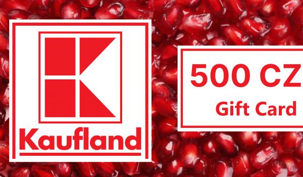 Kaufland gift card 500 CZK