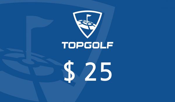 Topgolf Gift Card 25 USD