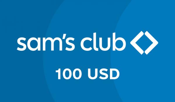 Sams Club Gift Card 100 USD