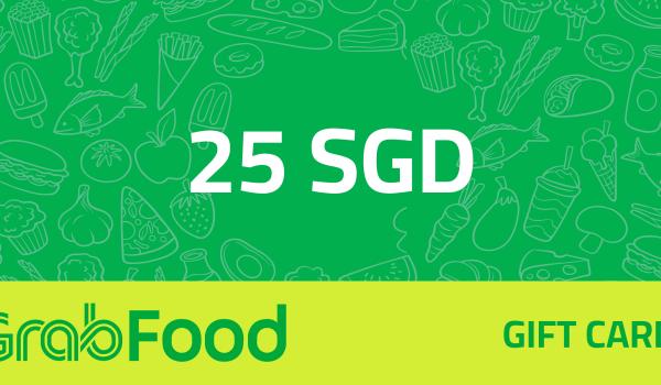 GrabFood Gift Card 25 SGD