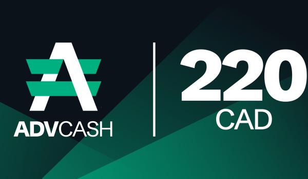 Advanced Cash Gift Card 220 CAD