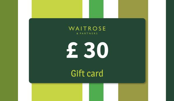Waitrose Gift Card 30 GBP
