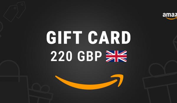 Amazon Gift Card 220 GBP