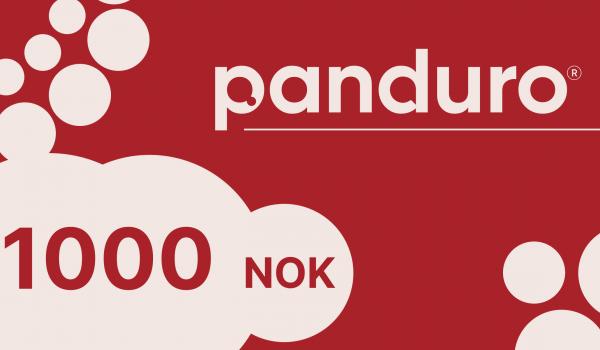 Panduro Gift Card 1000 NOK
