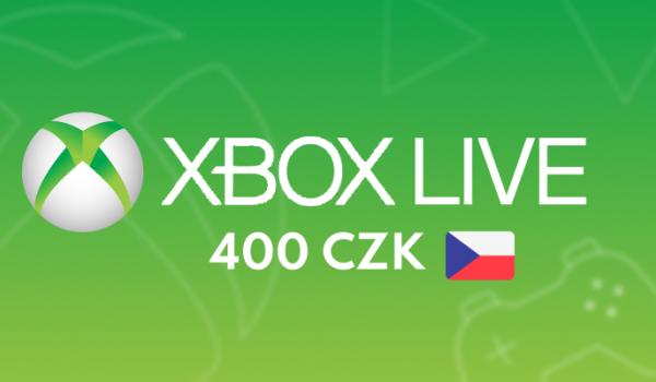 XBOX Live Gift Card 400 CZK