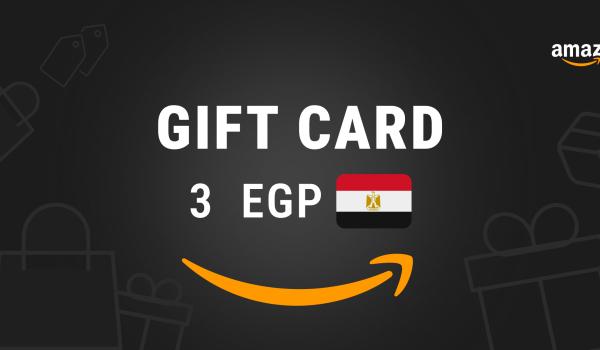 Amazon Gift Card 3 EGP