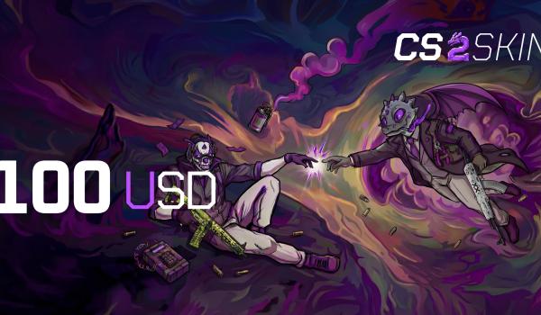 CS2skin Gift Card 100 USD