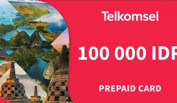 Telkomsel Prepaid Card 100000 IDR