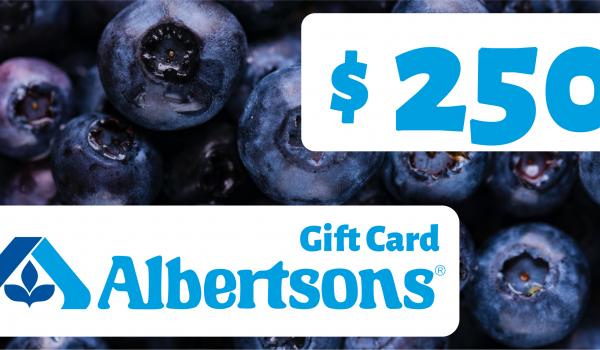 Albertsons Gift Card 250 USD