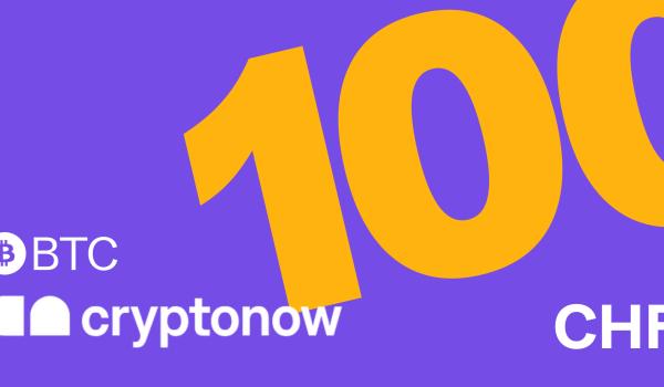 Cryptonow Bitcoin Voucher 100 CHF