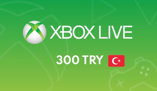 XBOX Live Gift Card 300 TRY