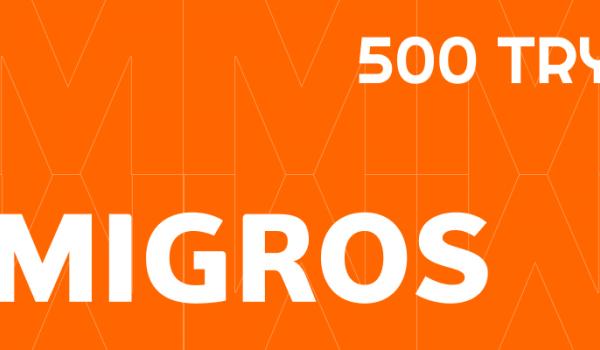 Migros Gift Card 500 TRY