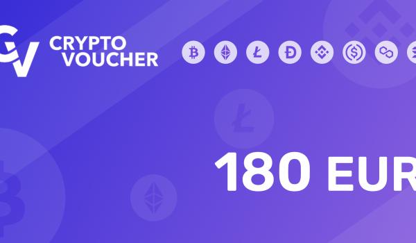 Crypto Voucher Gift Card 180 EUR