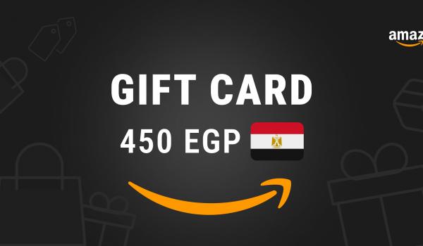 Amazon Gift Card 450 EGP