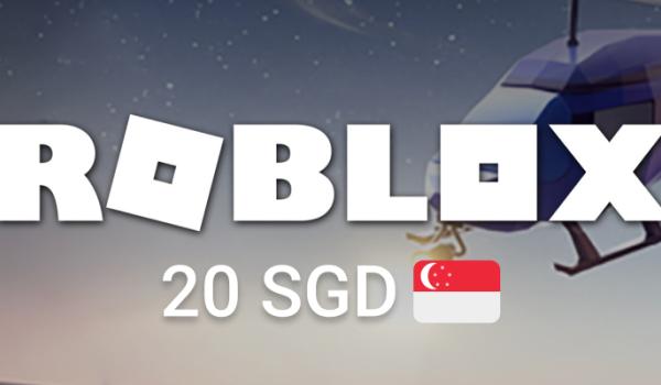 Roblox Gift Card 20 SGD