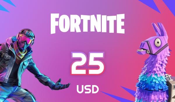 Fortnite Gift Card 25 USD