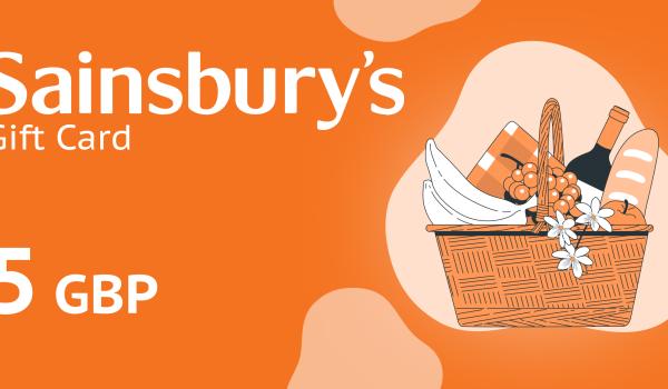 Sainsburys Gift Card 5 GBP