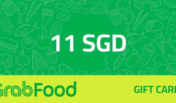 GrabFood Gift Card 11 SGD