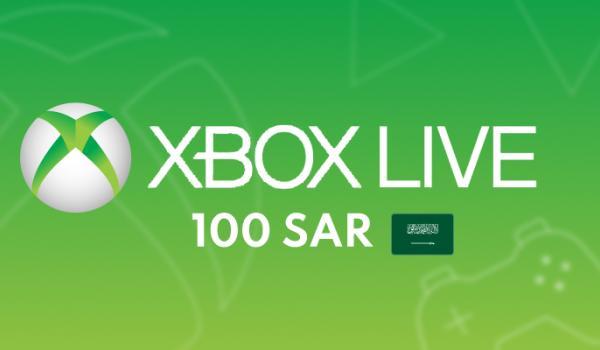 XBOX Live Gift Card 100 SAR