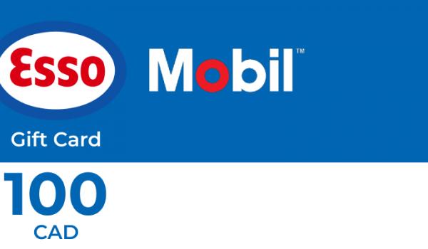 Esso and Mobil Gift Card 100 CAD