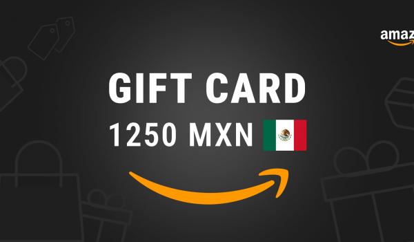 Amazon Gift Card 1250 MXN