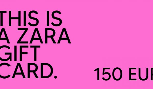 Zara Store Gift Card 150 EUR