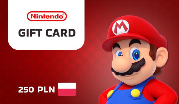 Nintendo eShop 250 PLN