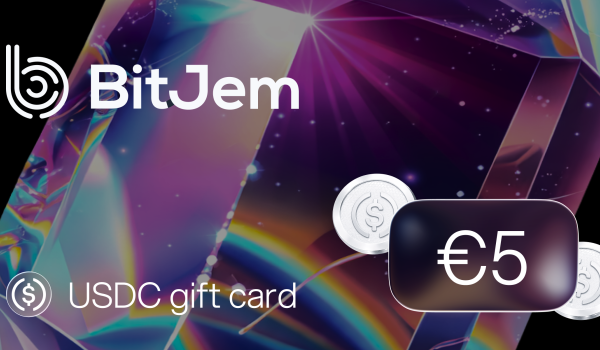 BitJem USDC Gift Card 5 EUR
