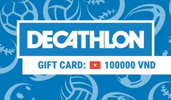 Decathlon Gift Card 100000 VND