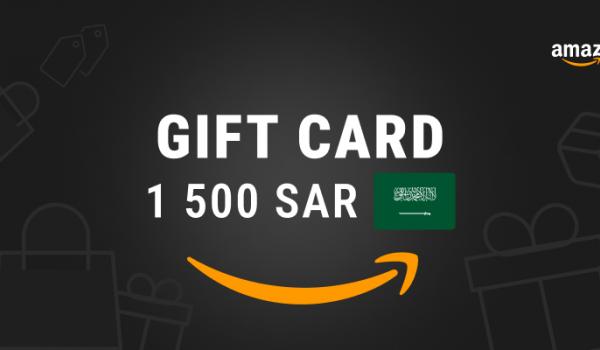 Amazon Gift Card 1500 SAR