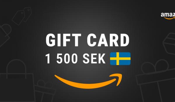 Amazon Gift Card 1500 SEK